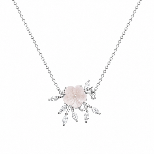 Rosy Blossom Silver Pendant by The 925 Club - image 2