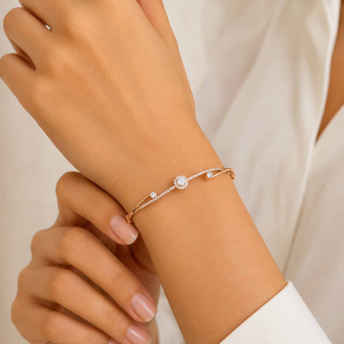 Halo Grace Bracelet by The 925 Club - image 3