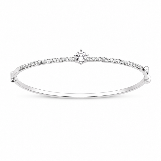 Solitaire Whisper Bracelet by The 925 Club - image 2