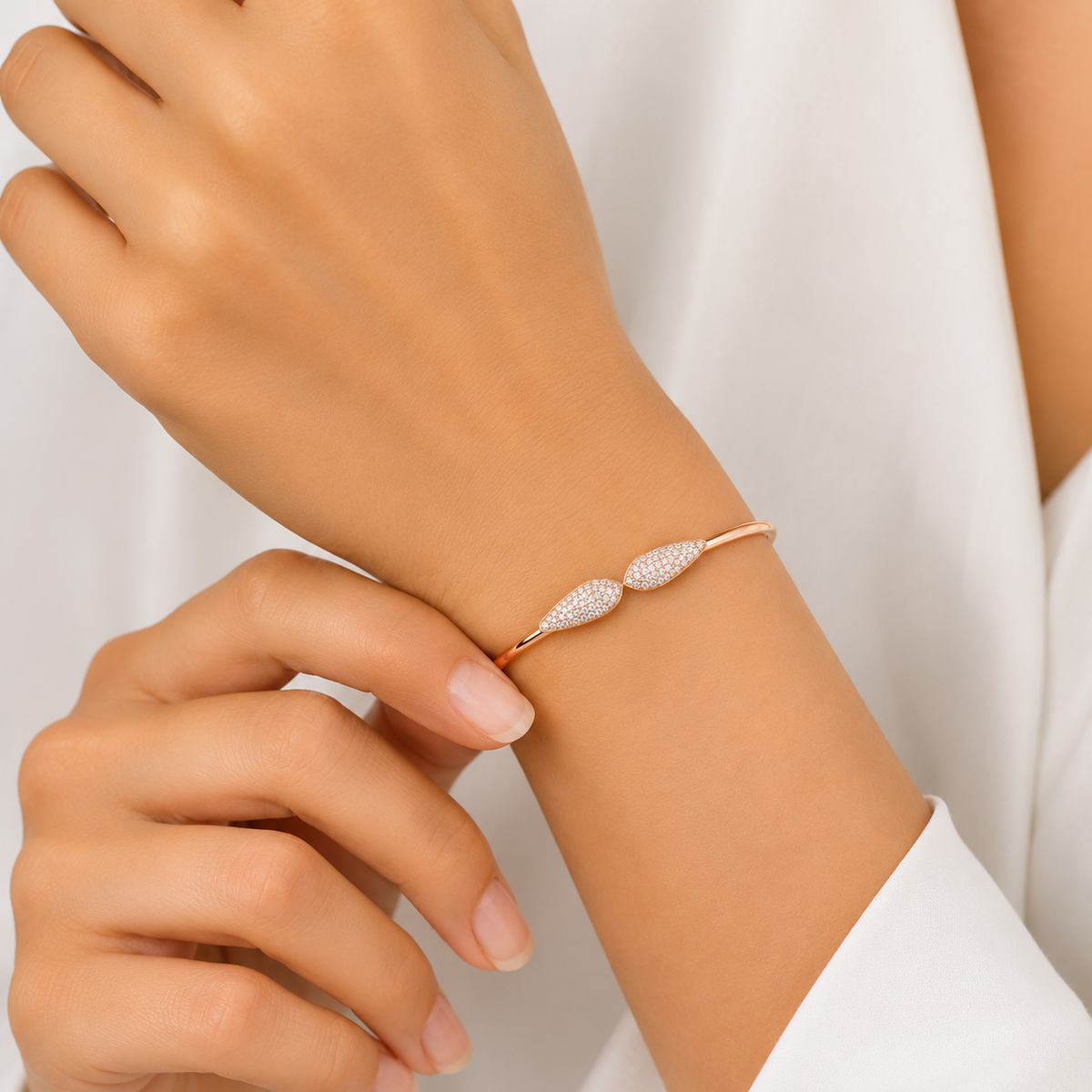 Twin Gleam Bracelet by The 925 Club - image 3
