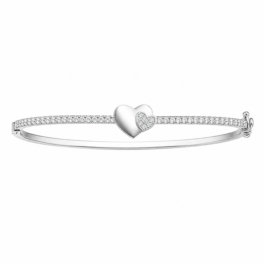 Twin Hearts Bracelet by The 925 Club - image 2