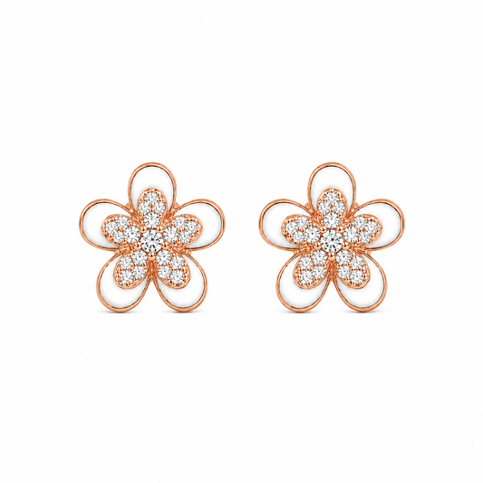 Blossom Glow Studs by The 925 Club - image 2