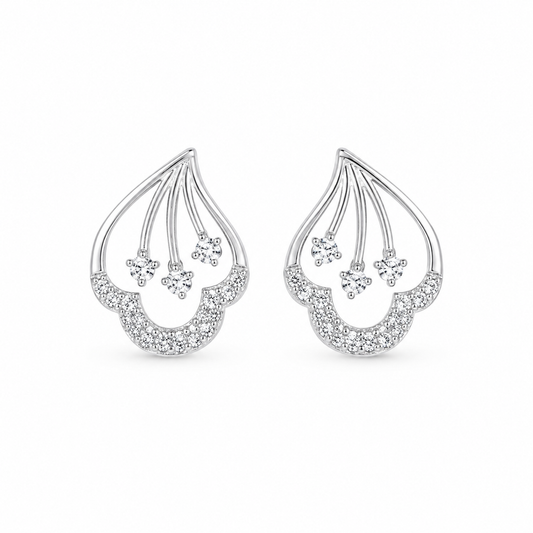 Elara Teardrop Studs by The 925 Club - image 2