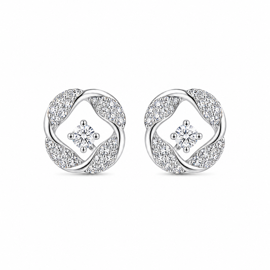 Celestial Twist Studs by The 925 Club - image 2