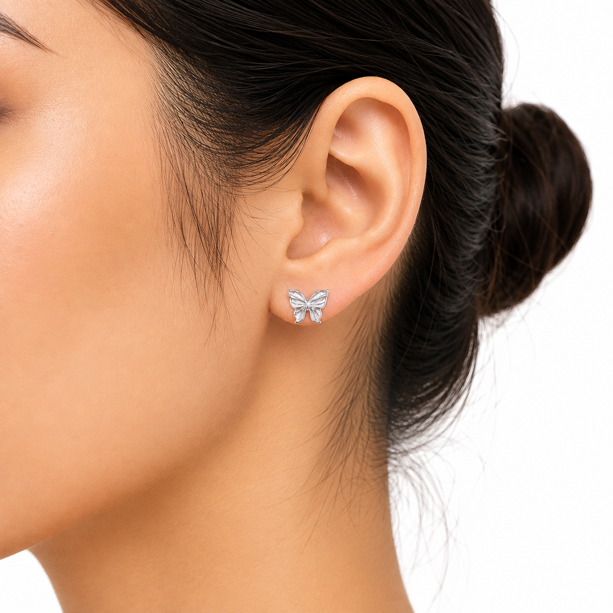 Elegant Butterfly Earrings by The 925 Club - image 3