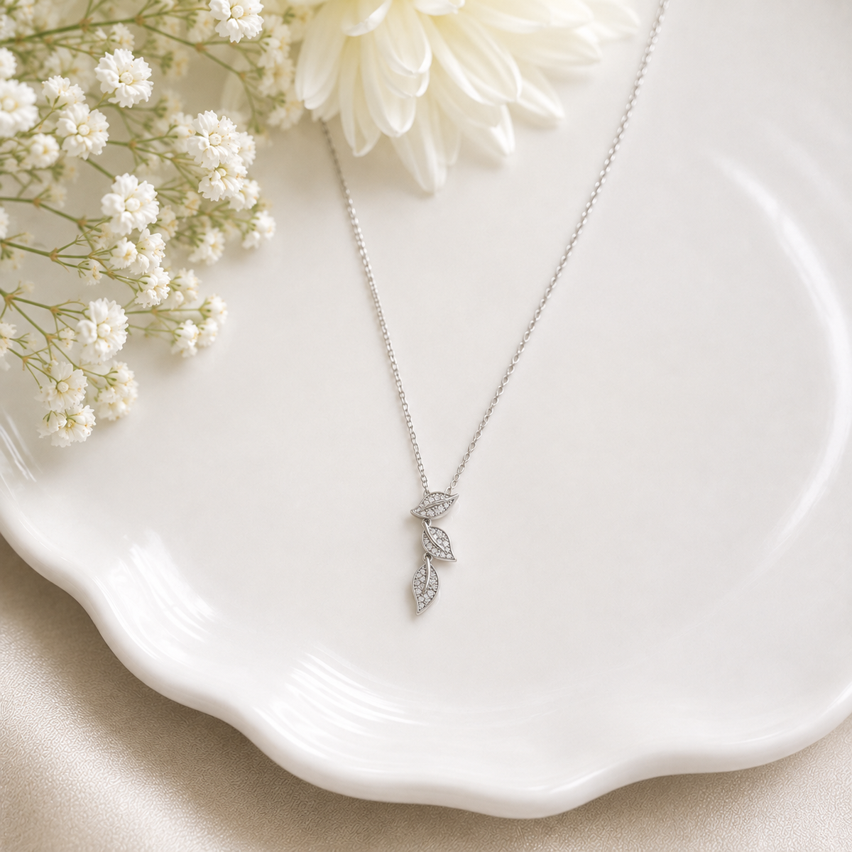 Falling Leaves Pendant by The 925 Club - image 3