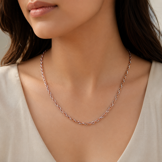 Fusion Weave Chain by The 925 Club