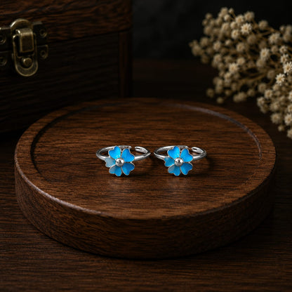 Ocean Bloom Toe Ring by The 925 Club