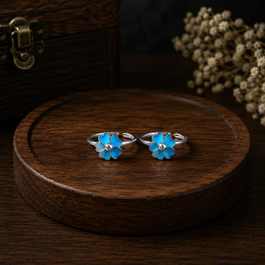 Ocean Bloom Toe Ring by The 925 Club