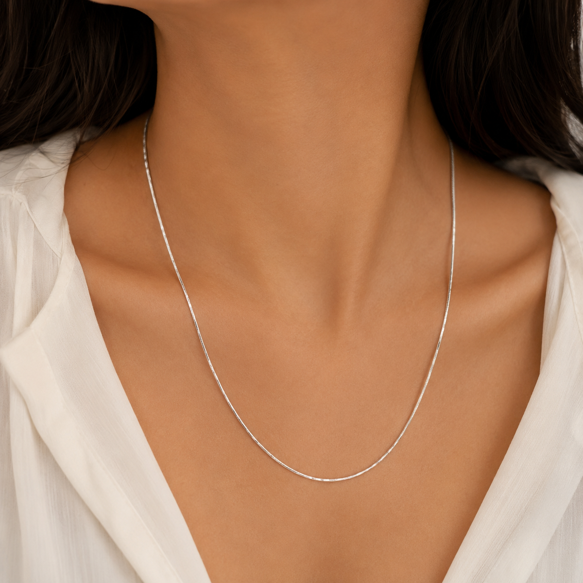 Lustre Silver Chain by The 925 Club