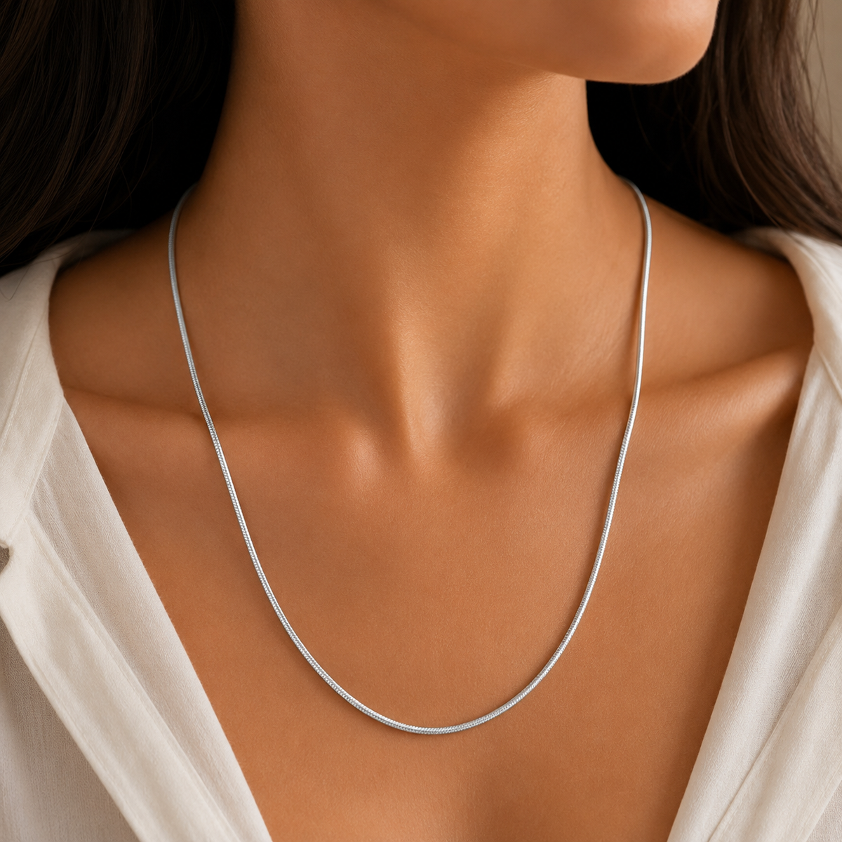 Luna Snake Chain by The 925 Club