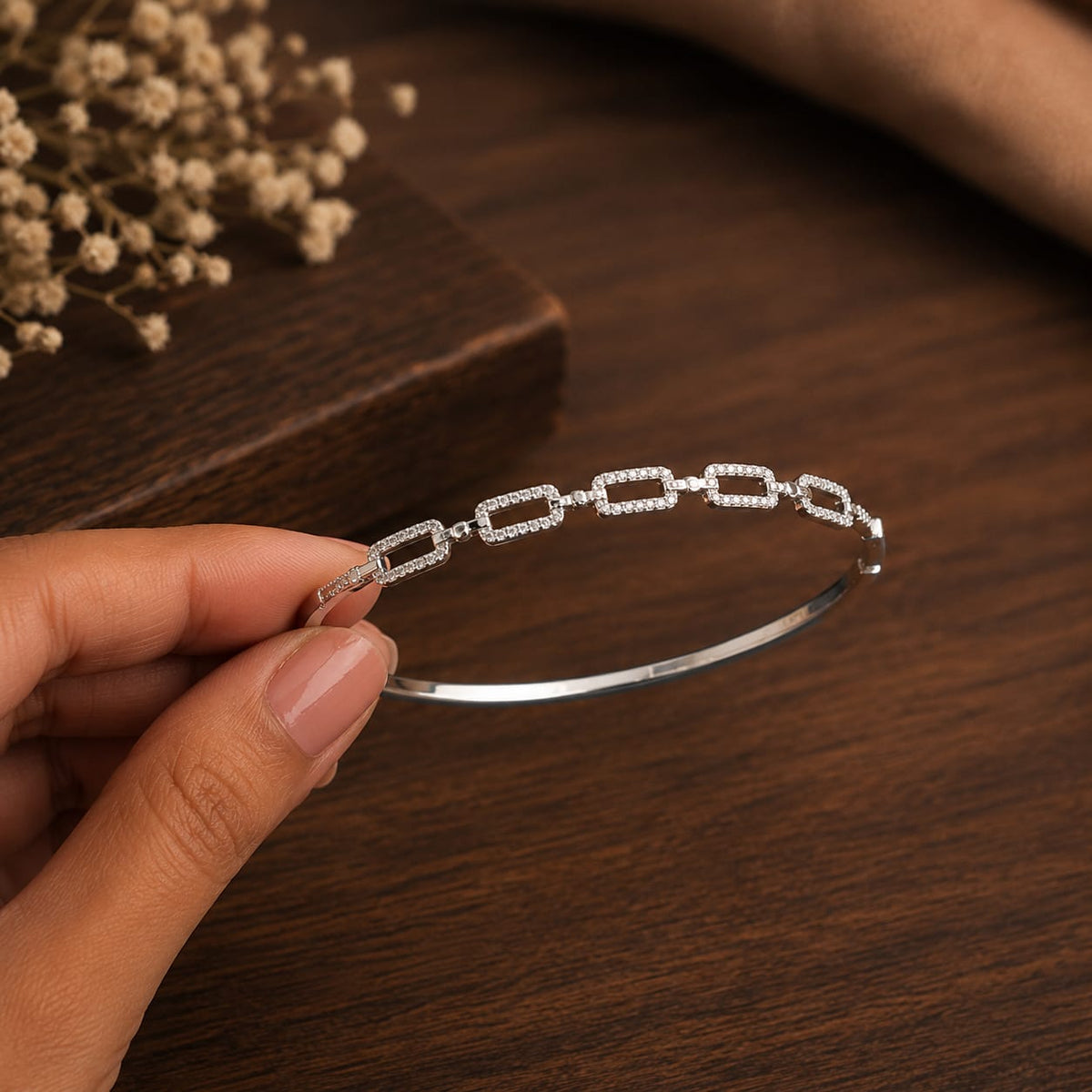 Linked Elegance Bracelet by The 925 Club