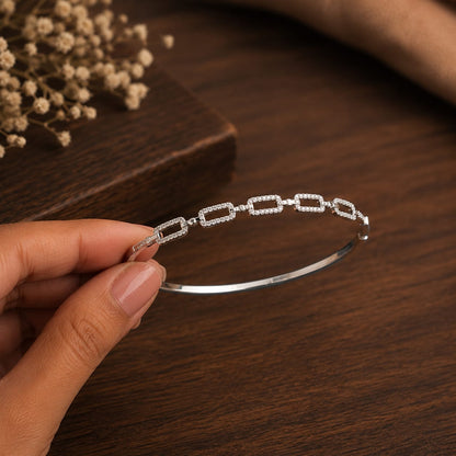 Linked Elegance Bracelet by The 925 Club