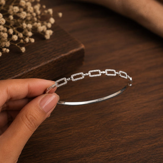 Linked Elegance Bracelet by The 925 Club