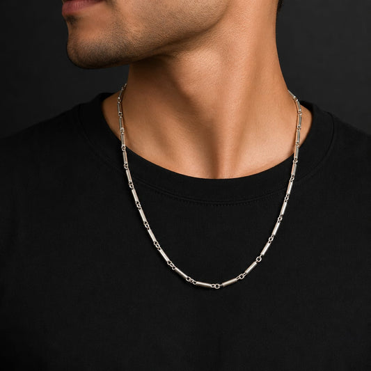 Classic Bar Chain by The 925 Club