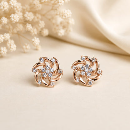 Twinkle Petal Earrings by The 925 Club