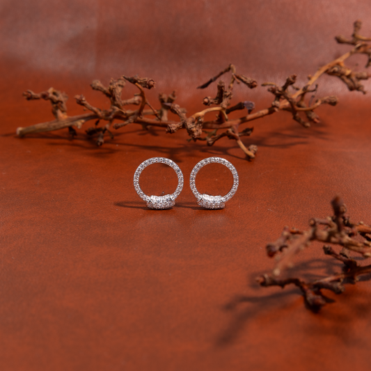 Luna Orbit Studs by The 925 Club