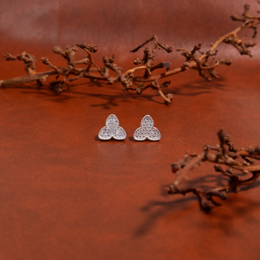 Trinity Spark Studs by The 925 Club