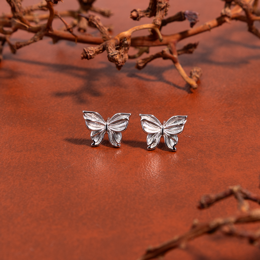 Elegant Butterfly Earrings by The 925 Club