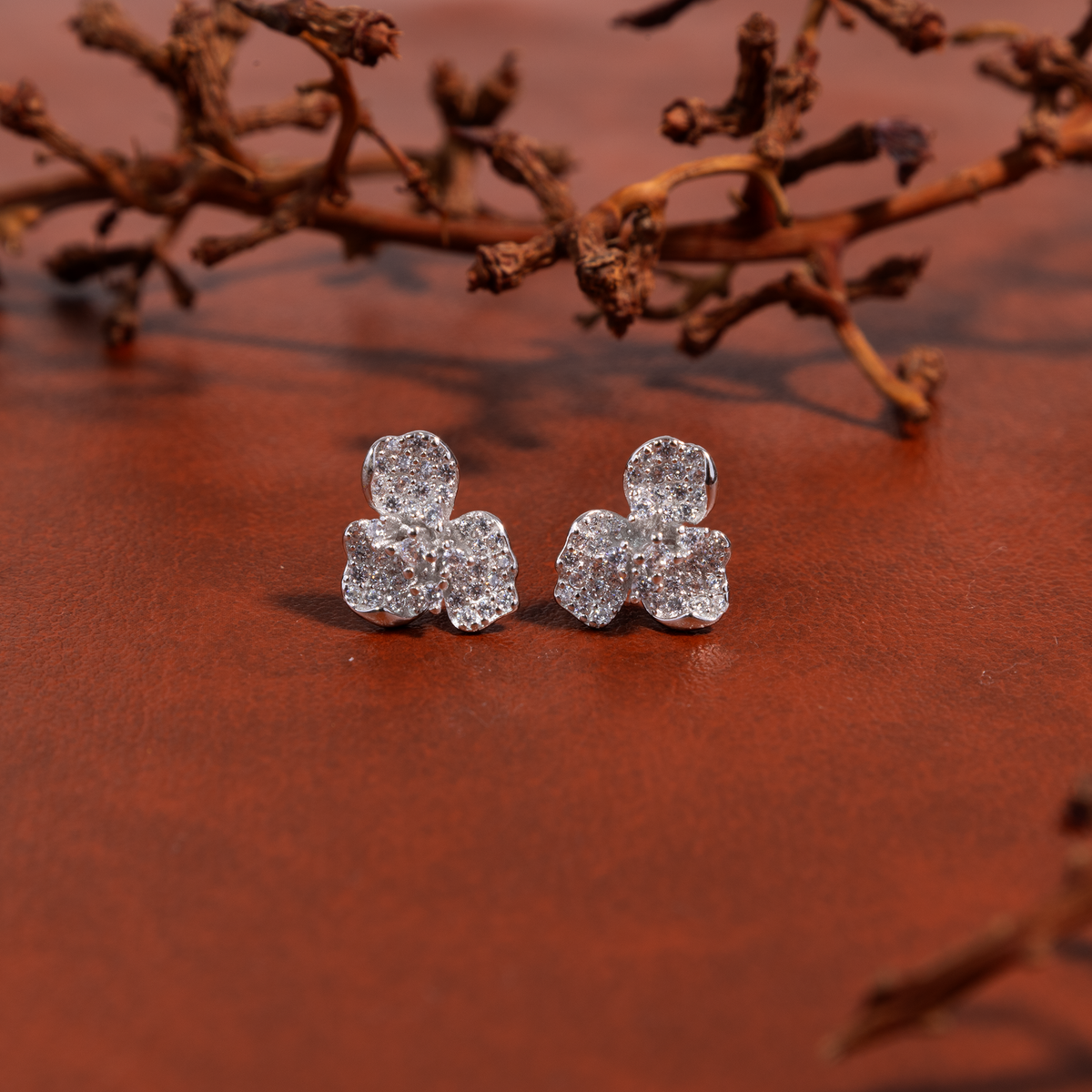 Aurora Petal Earrings by The 925 Club