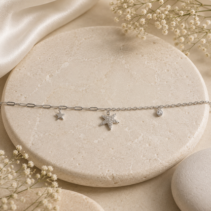 Starlight Charm Bracelet by The 925 Club