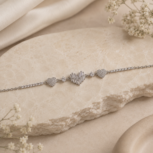 Luminous Love Bracelet by The 925 Club