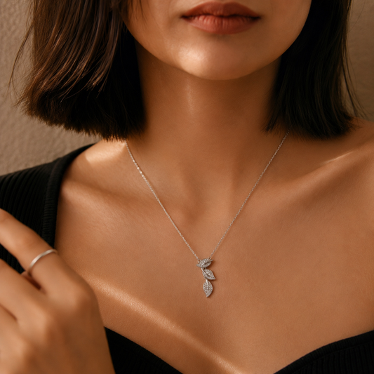 Falling Leaves Pendant by The 925 Club
