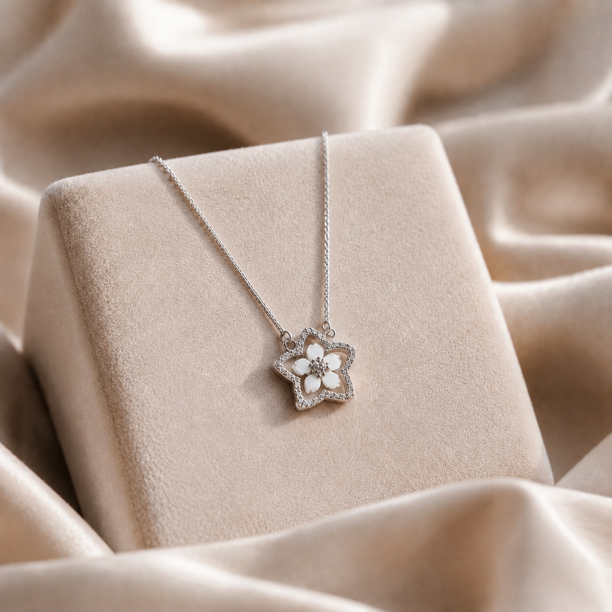 Lily Bloom Pendant by The 925 Club