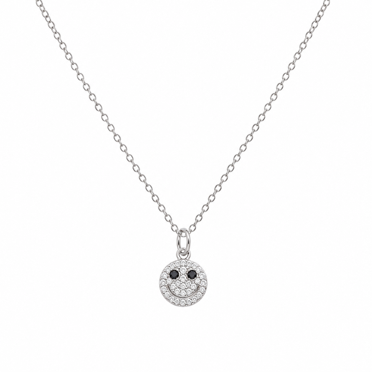 Smiley Charm Pendant by The 925 Club - image 2