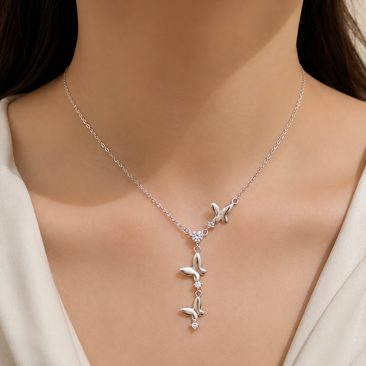Butterfly Cascade Pendant by The 925 Club