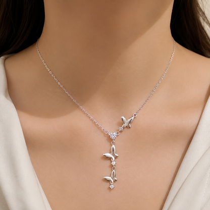 Butterfly Cascade Pendant by The 925 Club