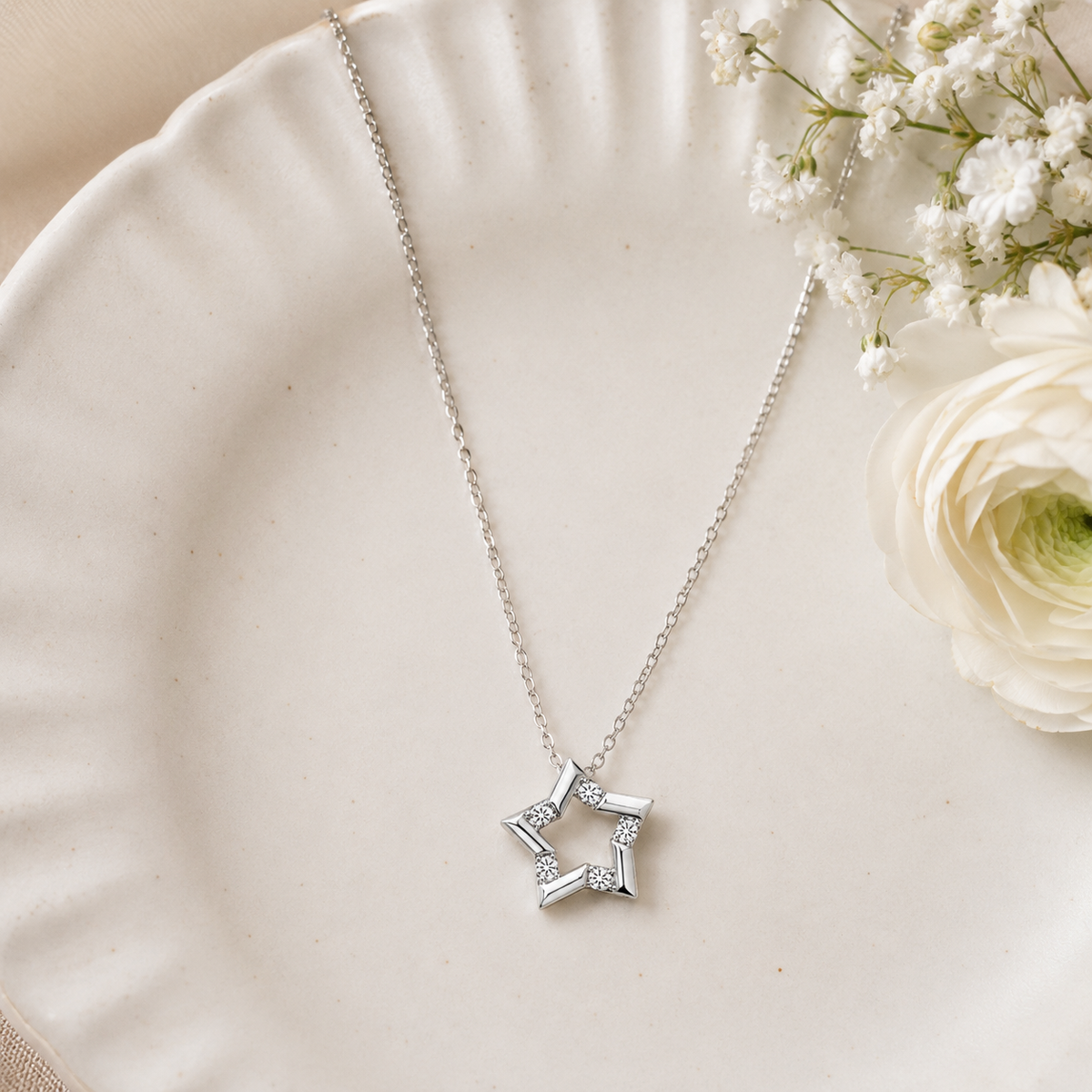 Stellar Star Pendant by The 925 Club - image 3