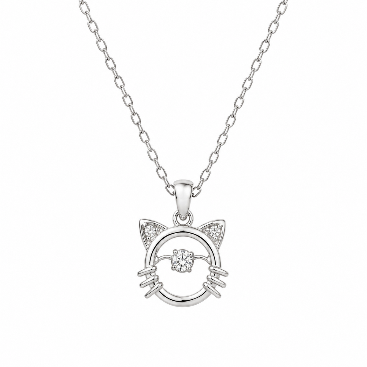 Kitty Charm Pendant by The 925 Club - image 2