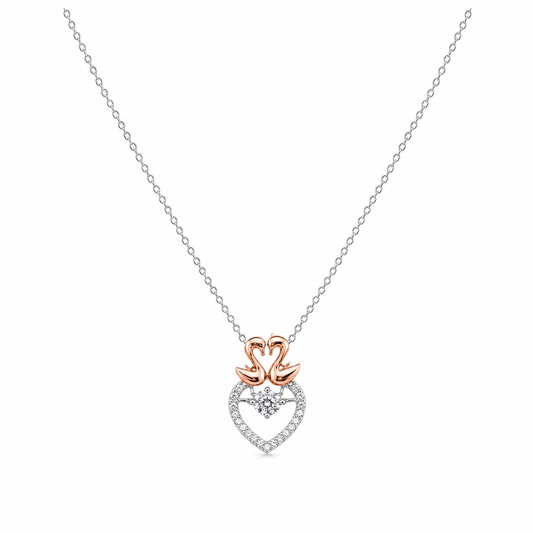 Swan Heart Pendant by The 925 Club - image 2
