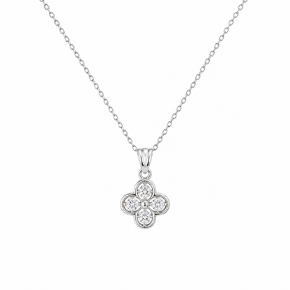 Pave Clover Charm by The 925 Club - image 2