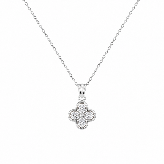 Pave Clover Charm by The 925 Club - image 2