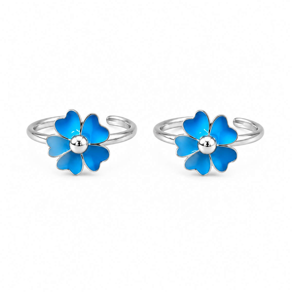 Ocean Bloom Toe Ring by The 925 Club - image 2