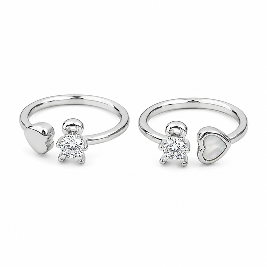 Love Charm Toe Ring by The 925 Club - image 2