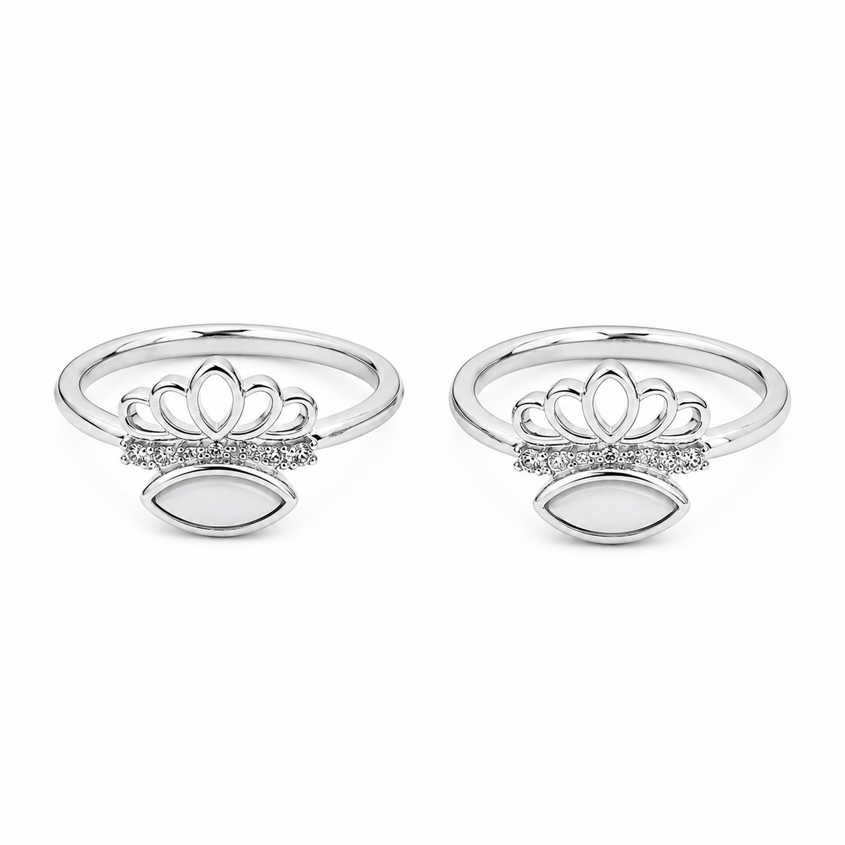 Royal Tiara Toe Ring by The 925 Club - image 2