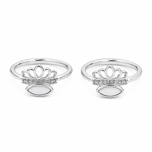 Royal Tiara Toe Ring by The 925 Club - image 2