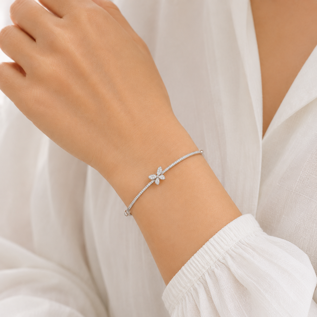 Wings of Grace Bracelet by The 925 Club - image 3