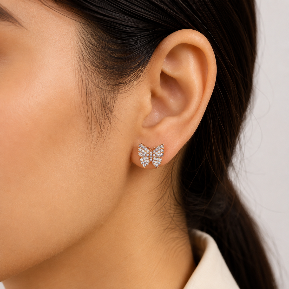 Flutter Bloom Studs by The 925 Club - image 3