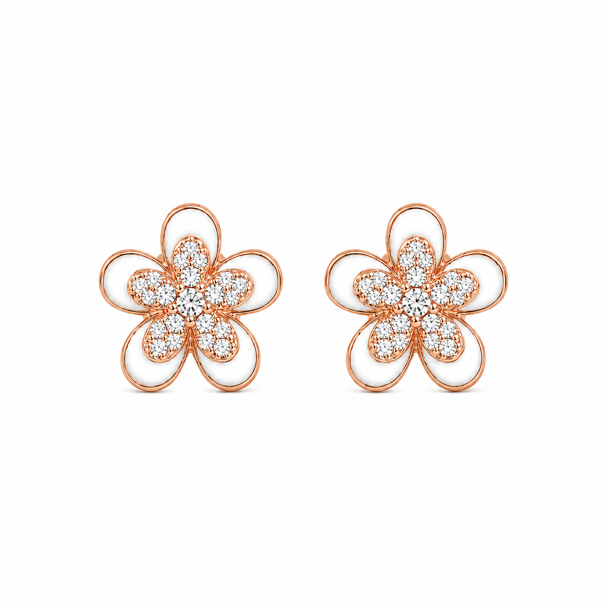 Blossom Glow Studs by The 925 Club - image 2