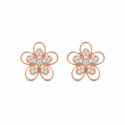 Blossom Glow Studs by The 925 Club - image 2