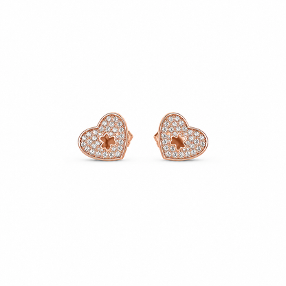Heart Bloom Studs by The 925 Club - image 2