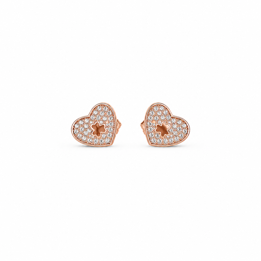 Heart Bloom Studs by The 925 Club - image 2