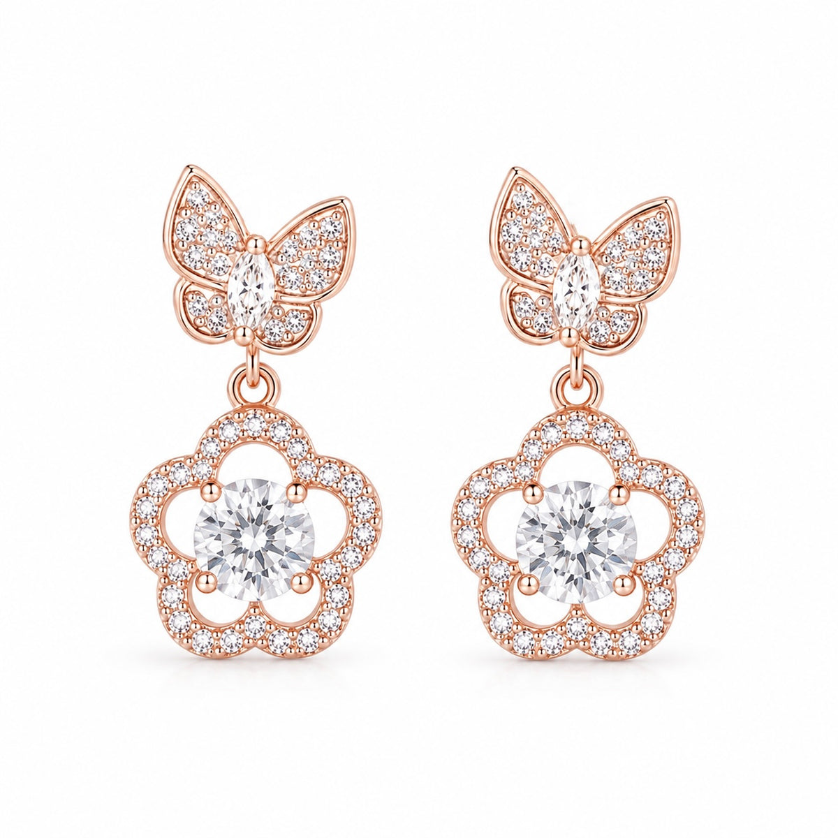 Butterfly Radiance Earrings by The 925 Club - image 2