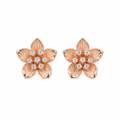 Golden Petal Studs by The 925 Club - image 2