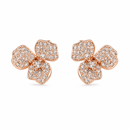 Blossom Luxe Studs by The 925 Club - image 2