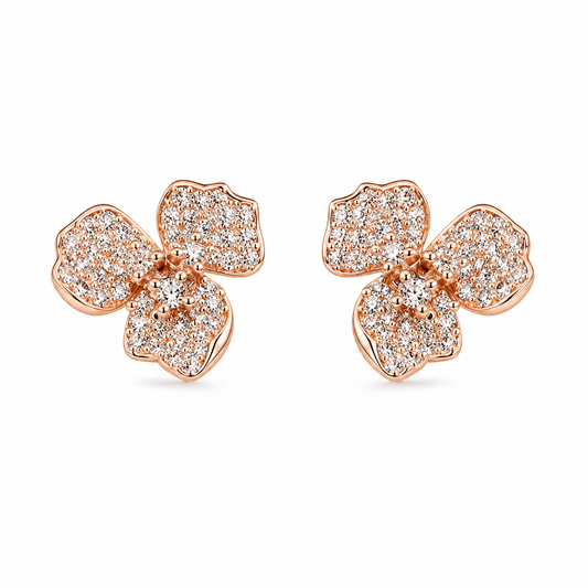 Blossom Luxe Studs by The 925 Club - image 2